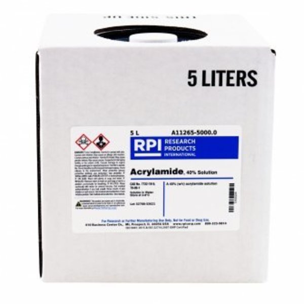 Rpi Acrylamide, 40% Solution, 5 L A11265-5000.0